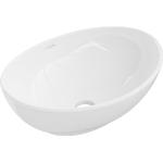 Weiße Ovale Aufsatzwaschbecken & Aufsatzwaschtische aus Keramik 