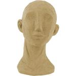 Present Time Ornament Face Art - Sand braun - 14,7x15,4x24,5cm - braun 8714302682032