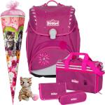Pretty Pink - Scout Alpha ® Schulranzen-Set 6tlg. Schultüte - Kätzchen Gratis