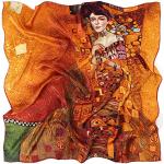 Elegante Prettystern Gustav Klimt Quadratische Seidentücher aus Seide für Damen 