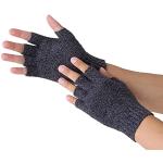 Graue Unifarbene Prettystern Fingerlose Handschuhe & Halbfinger-Handschuhe für Herren für den für den Herbst 