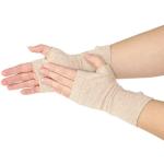 Hellbeige Prettystern Fingerlose Handschuhe & Halbfinger-Handschuhe für Damen Einheitsgröße für den für den Herbst 