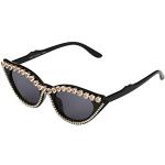 Schwarze Cateye Sonnenbrillen für Kinder 