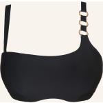 Schwarze PrimaDonna Bikini-Tops aus Polyamid für Damen Größe S 