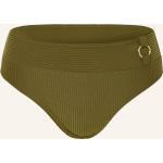 Olivgrüne PrimaDonna High Waist Bikinihosen aus Polyamid für Damen Größe L für den für den Winter 