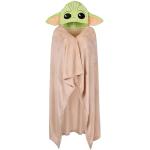Reduzierte Braune Star Wars Yoda Baby Yoda / The Child Fleecedecken aus Fleece 