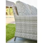 Graue Moderne Primaster Lounge Gartenmöbel & Loungemöbel Outdoor aus Polyrattan Höhe 50-100cm 