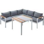 Beige Moderne Primaster Dining Lounge Sets aus Aluminium Breite 50-100cm, Höhe 50-100cm, Tiefe 50-100cm 3-teilig 3 Personen 
