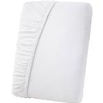 Reduzierte Weiße Spannbettlaken & Spannbetttücher aus Jersey 180x200 