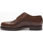 Braune Prime Shoes Chicago Herrenhalbschuhe aus Leder Größe 43 
