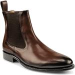 Braune Prime Shoes Diego Chelsea-Boots aus Kalbsleder für Herren Größe 47 