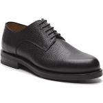 Schwarze Prime Shoes Graz Rahmengenähte Schuhe mit Schnürsenkel aus Kalbsleder für Herren Größe 41,5 