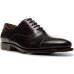 Braune Business Prime Shoes Cap Toe Businessschuhe mit Schnürsenkel aus Glattleder für Herren mit Absatzhöhe bis 3cm 