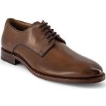 Braune Prime Shoes Roma Rahmengenähte Schuhe mit Schnürsenkel aus Nubukleder für Herren Größe 40,5 