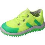Reduzierte Neongelbe RICOSTA Slip-on Sneaker ohne Verschluss in Normalweite aus Textil atmungsaktiv für Kinder Größe 23 