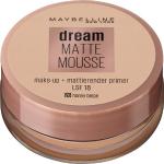 Beiges Maybelline Jade Dream Matte Mousse Teint & Gesichts-Make-up mit Honig 