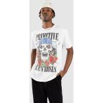Reduzierte Weiße Streetwear PRIMITIVE Guns N' Roses Herrenbandshirts aus Baumwolle Größe XL 