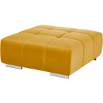 Gelbe Kleinmöbel aus Samt Breite 100-150cm, Höhe 0-50cm, Tiefe 100-150cm 