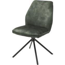 Primo Esszimmerstuhl drehbar Ramina - grün - Materialmix - 52 cm - 89 cm - 64 cm - Stühle > Esszimmerstühle