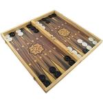 PrimoLiving Holz Backgammon und Schachspiel (P-163)