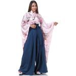 PRINCESS OF ASIA Traditionelles Japan Damen Geisha Samurai Kriegerin Kimono Outfit Kostüm Hanfu Kleid Tamiko aus Baumwolle & Satin