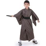 Braune Gepunktete Geisha-Kostüme für Kinder 