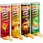 Pringles Party Mix | Chips Mix Box | 18 Dosen mit 4 verschiedenen Sorten (18 x 185g)