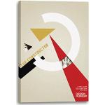 Printed Paintings Leinwand (80x120cm): EL Lissitzky - Constructivism