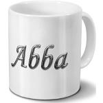printplanet Tasse mit Namen Abba - Motiv Chrom-Sch