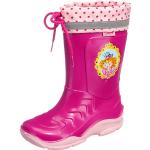 Pinke Prinzessin Lillifee Gefütterte Gummistiefel aus Gummi für Kinder Größe 31 für den für den Winter 
