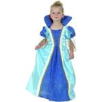 Blaue Boland Prinzessin-Kostüme für Kinder Größe 98 