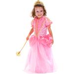 Reduzierte Pinke Buttinette Prinzessin-Kostüme aus Jersey für Kinder Größe 140 