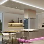 Reduzierte Weiße Moderne LED Lichtschläuche & Lichtleisten aus Kunststoff Farbwechsel | RGB 