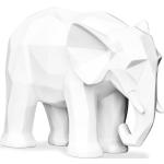 Reduzierte Weiße 16 cm Elefanten Figuren 