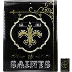 Pro Specialties Group NFL New Orleans Saints Blechschild für Sport-Fans, 40,6 x 30,5 cm, Bonus-Magnet