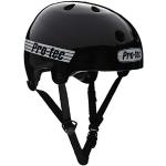Pro-Tec Helmet Old School Cert Skateboard-Helm, Unisex, Schwarz (Gloss Black), XL