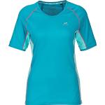 Aquablaue Kurzärmelige Pro Touch T-Shirts aus Polyester für Damen Größe S 