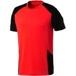 Pro Touch Herren Cup T-Shirt, Fiery Coral/Schwarz, XXL