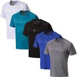 Reduzierte Aquablaue Pro Touch T-Shirts aus Polyester für Herren Größe S 
