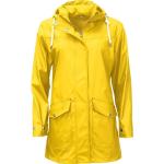Gelbe Wasserdichte Winddichte Pro-X Elements Regenmäntel für Damen Größe M 