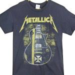 Schwarze Langärmelige Metallica Herrenbandshirts aus Baumwolle Größe L 