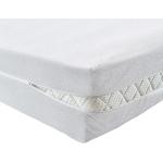 Reduzierte Weiße Matratzenschonbezüge mit Reißverschluss aus Frottee schnelltrocknend 90x200 