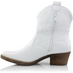Weiße Cowboy-Boots & Cowboystiefeletten für Damen Größe 42 