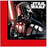 Bunte Motiv Star Wars Darth Vader Papierservietten 20-teilig 