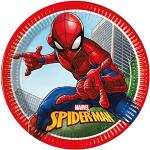Bunte Procos Spiderman Partyteller 23 cm 