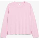 Pastellrosa Monki Bio T-Shirts für Damen Größe M 