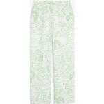 Hellgrüne Bestickte Monki Jeans mit Stickerei aus Denim für Damen Größe XS 