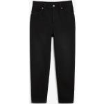 Schwarze Mom Monki Bio Mom-Jeans aus Denim für Damen Größe XL 