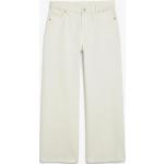 Weiße Monki Bio Hüftjeans & Low Waist Jeans aus Denim für Damen Größe S 