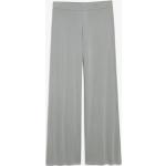 Graue Sportliche Monki High Waist Jeans aus Denim für Damen Größe L 